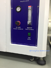 Verificador ardente vertical horizontal da espuma, máquina de testes de desempenho plástica da espuma de matéria têxtil