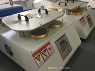 Máquina de teste de abrasão Martindale de quatro cabeças ASTM D4970 ISO12945-2