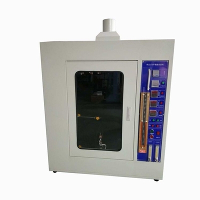 Teste de inflamabilidade horizontal vertical Câmara de combustão para materiais plásticos