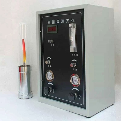 Teste de flamabilidade Limitando o Índice de Oxigênio Testador Digital de Índice de Oxigênio
