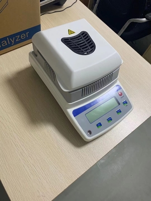 Teste de umidade de aquecimento por halogênio DH-60