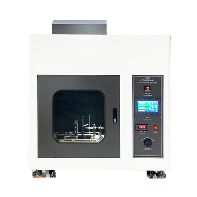 Teste de temperatura de inflamabilidade de fio incandescente, máquina de teste de resistência à combustão de fio incandescente, teste de queima de fio incandescente
