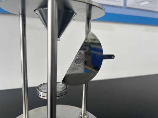 Teste de fluxo de pó / analisador de liquidez de pó