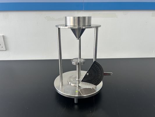 Teste de fluxo de pó / analisador de liquidez de pó