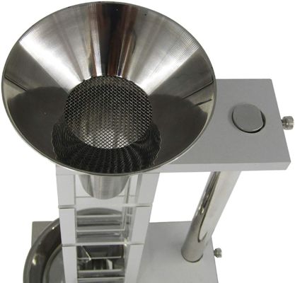 Equipamento de ensaio de pó de aço inoxidável / medidor de densidade aparente em massa / volumetro Scott para laboratório