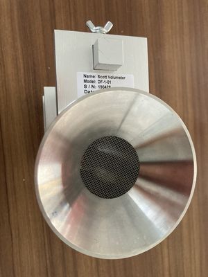 Equipamento de ensaio de pó de aço inoxidável / medidor de densidade aparente em massa / volumetro Scott para laboratório