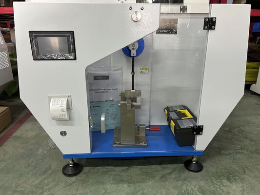 Máquina de ensaio de impacto de Izod e Charpy com exibição digital HT-5D-CM
