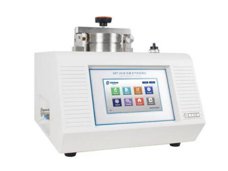 Testador de permeabilidade a gases para materiais de embalagem