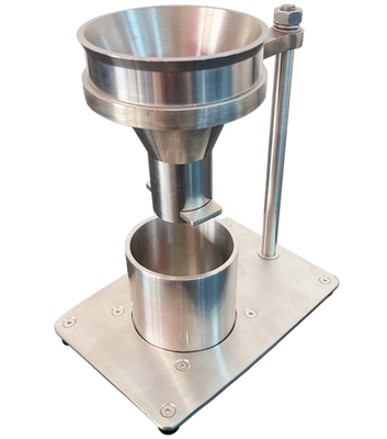 Testador de densidade aparente de café para grãos de café e café moído
