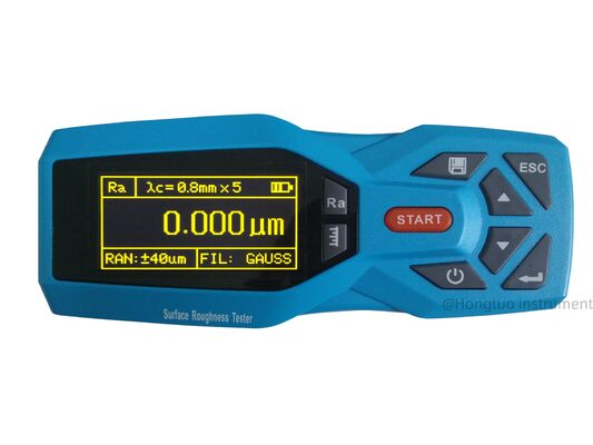 Testador de rugosidade de superfície para medição de superfície usinada em metal
