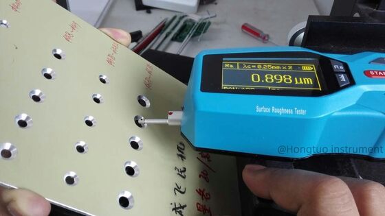 Testador de rugosidade de superfície para medição de superfície usinada em metal