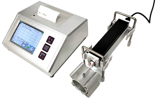 Testador portátil de rugosidade de superfície com impressora integrada para controle de qualidade industrial