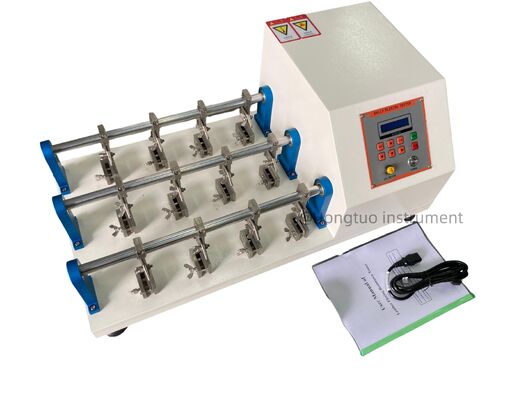 Máquina de teste flexível de couro para teste de durabilidade de flexão de sola de sapato