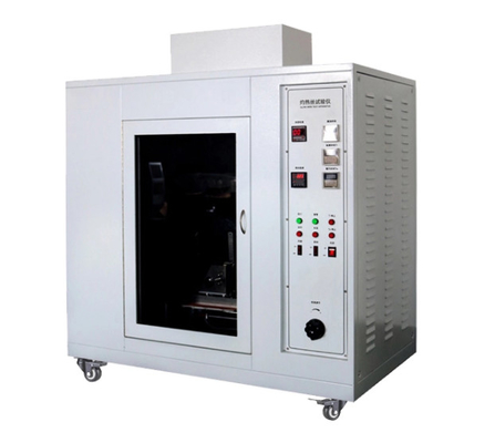 Máquina de teste de plástico AC 220V 50Hz, dispositivo de medição de fio brilhante de policarbonato