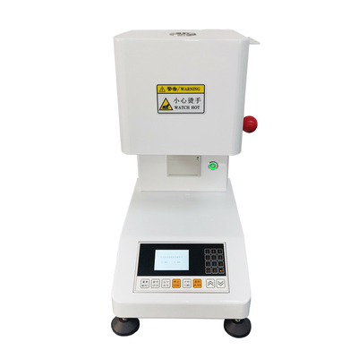 ISO 1133 Tester de índice de fluxo de fusão PC PP Índice de fusão de plásticos