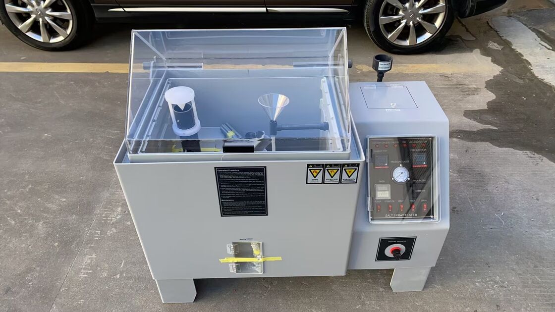Equipamento de teste de corrosão do ISO 9227 da câmara ASTM B117 dos testes de pulverizador de sal para testes automotivos do revestimento e do metal