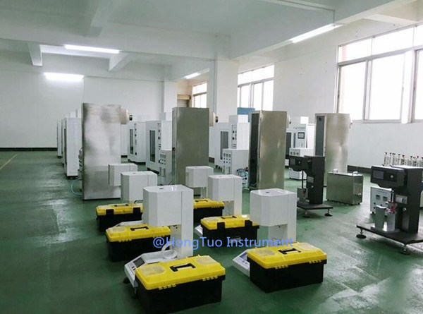 Aparelho de ensaio de laboratório de índice de fluxo de fusão de polietileno com ecrã LCD