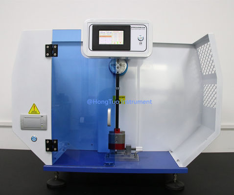 Máquina de ensaio de plásticos 220V / Equipamento de ensaio de resistência ao impacto PLC para Izod e Charpy